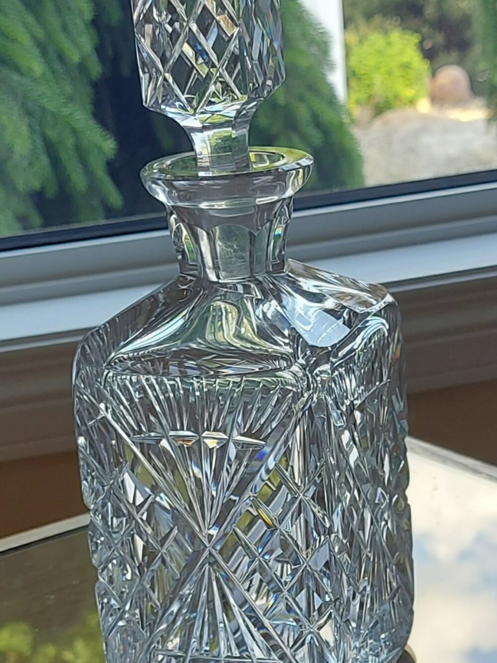 Square Crystal Decanter